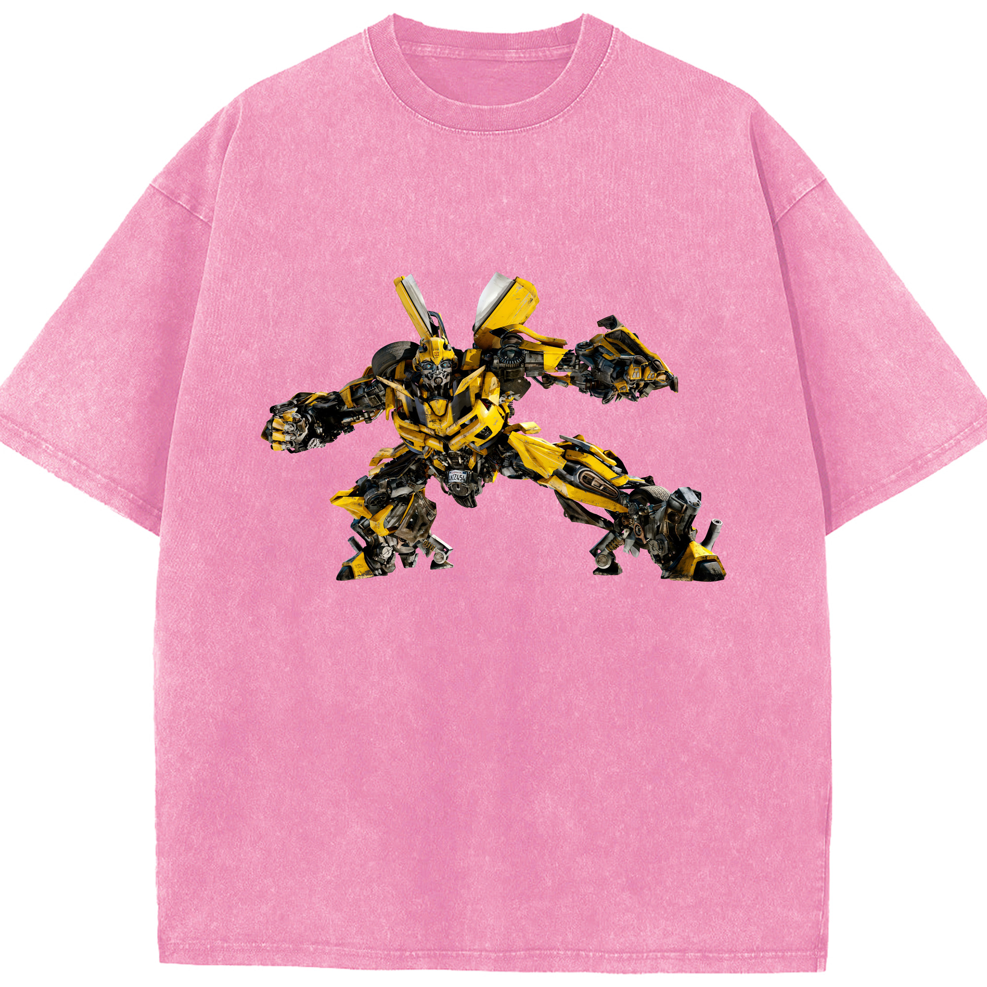 （画像用） Transformers トランスフォーマー 綿100% ヴィンテージ風 半袖Tシャツ（フロントプリント）